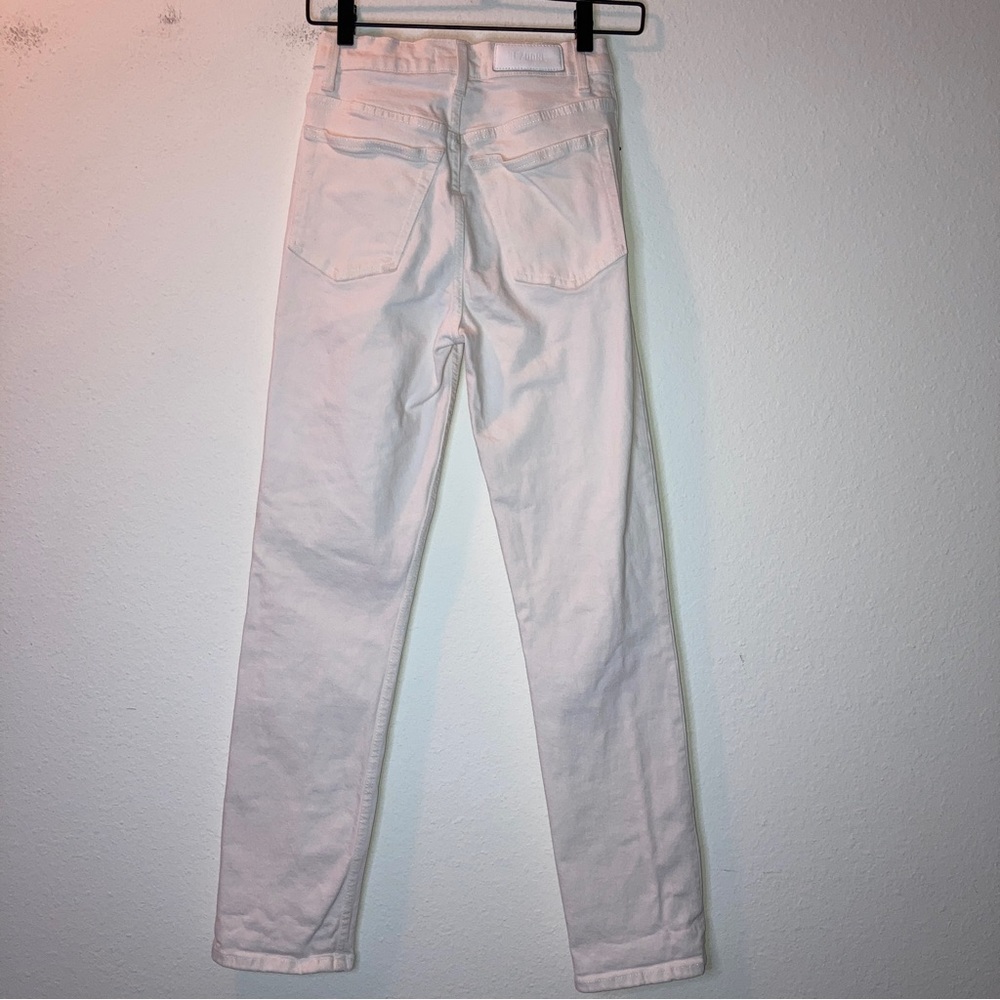 RE/DONE Originals 70's Straight leg denim jeans in Vintage White size 24 EUC - Picture 8 of 15